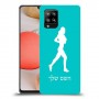 ג'וגלין - אישה כיסוי מגן קשיח בעיצוב אישי עם השם שלך ל Samsung Galaxy A42 5G יחידה אחת סקרין מובייל