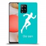 רץ כיסוי מגן קשיח בעיצוב אישי עם השם שלך ל Samsung Galaxy A42 5G יחידה אחת סקרין מובייל