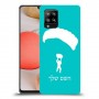צניחה חופשית כיסוי מגן קשיח בעיצוב אישי עם השם שלך ל Samsung Galaxy A42 5G יחידה אחת סקרין מובייל