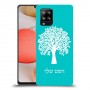 עץ כיסוי מגן קשיח בעיצוב אישי עם השם שלך ל Samsung Galaxy A42 5G יחידה אחת סקרין מובייל