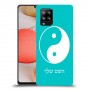 סמל יינג יאנג - סין כיסוי מגן קשיח בעיצוב אישי עם השם שלך ל Samsung Galaxy A42 5G יחידה אחת סקרין מובייל