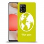 עולם כיסוי מגן קשיח בעיצוב אישי עם השם שלך ל Samsung Galaxy A42 5G יחידה אחת סקרין מובייל