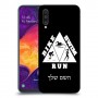טריאתלון כיסוי מגן קשיח בעיצוב אישי עם השם שלך ל Samsung Galaxy A50 יחידה אחת סקרין מובייל