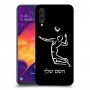 שחקן כדורעף כיסוי מגן קשיח בעיצוב אישי עם השם שלך ל Samsung Galaxy A50 יחידה אחת סקרין מובייל