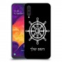 הגה - קפטן - ים כיסוי מגן קשיח בעיצוב אישי עם השם שלך ל Samsung Galaxy A50 יחידה אחת סקרין מובייל