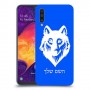 זאב כיסוי מגן קשיח בעיצוב אישי עם השם שלך ל Samsung Galaxy A50 יחידה אחת סקרין מובייל