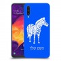 זברה כיסוי מגן קשיח בעיצוב אישי עם השם שלך ל Samsung Galaxy A50 יחידה אחת סקרין מובייל