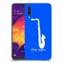 סקספון כיסוי מגן קשיח בעיצוב אישי עם השם שלך ל Samsung Galaxy A50 יחידה אחת סקרין מובייל