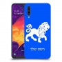 אריה כיסוי מגן קשיח בעיצוב אישי עם השם שלך ל Samsung Galaxy A50 יחידה אחת סקרין מובייל