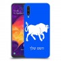שור כיסוי מגן קשיח בעיצוב אישי עם השם שלך ל Samsung Galaxy A50 יחידה אחת סקרין מובייל
