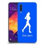 ג'וגלין - אישה כיסוי מגן קשיח בעיצוב אישי עם השם שלך ל Samsung Galaxy A50 יחידה אחת סקרין מובייל