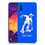 ילד סקייטבורד כיסוי מגן קשיח בעיצוב אישי עם השם שלך ל Samsung Galaxy A50 יחידה אחת סקרין מובייל