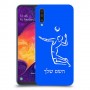 שחקן כדורעף כיסוי מגן קשיח בעיצוב אישי עם השם שלך ל Samsung Galaxy A50 יחידה אחת סקרין מובייל