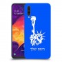 פסל החירות כיסוי מגן קשיח בעיצוב אישי עם השם שלך ל Samsung Galaxy A50 יחידה אחת סקרין מובייל