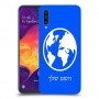 עולם כיסוי מגן קשיח בעיצוב אישי עם השם שלך ל Samsung Galaxy A50 יחידה אחת סקרין מובייל