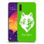 זאב כיסוי מגן קשיח בעיצוב אישי עם השם שלך ל Samsung Galaxy A50 יחידה אחת סקרין מובייל