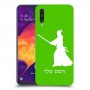 סמוראי כיסוי מגן קשיח בעיצוב אישי עם השם שלך ל Samsung Galaxy A50 יחידה אחת סקרין מובייל