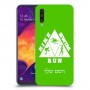 טריאתלון כיסוי מגן קשיח בעיצוב אישי עם השם שלך ל Samsung Galaxy A50 יחידה אחת סקרין מובייל
