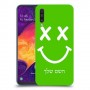 סמיילי כיסוי מגן קשיח בעיצוב אישי עם השם שלך ל Samsung Galaxy A50 יחידה אחת סקרין מובייל