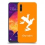 צפרדע טרופית כיסוי מגן קשיח בעיצוב אישי עם השם שלך ל Samsung Galaxy A50 יחידה אחת סקרין מובייל