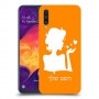 אישה אהבה כיסוי מגן קשיח בעיצוב אישי עם השם שלך ל Samsung Galaxy A50 יחידה אחת סקרין מובייל