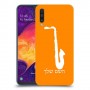 סקספון כיסוי מגן קשיח בעיצוב אישי עם השם שלך ל Samsung Galaxy A50 יחידה אחת סקרין מובייל