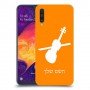 כינור כיסוי מגן קשיח בעיצוב אישי עם השם שלך ל Samsung Galaxy A50 יחידה אחת סקרין מובייל