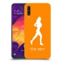 ג'וגלין - אישה כיסוי מגן קשיח בעיצוב אישי עם השם שלך ל Samsung Galaxy A50 יחידה אחת סקרין מובייל