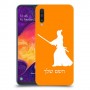 סמוראי כיסוי מגן קשיח בעיצוב אישי עם השם שלך ל Samsung Galaxy A50 יחידה אחת סקרין מובייל