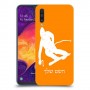 סקִי כיסוי מגן קשיח בעיצוב אישי עם השם שלך ל Samsung Galaxy A50 יחידה אחת סקרין מובייל