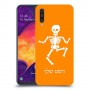 שלד כיסוי מגן קשיח בעיצוב אישי עם השם שלך ל Samsung Galaxy A50 יחידה אחת סקרין מובייל