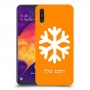 שלג כיסוי מגן קשיח בעיצוב אישי עם השם שלך ל Samsung Galaxy A50 יחידה אחת סקרין מובייל
