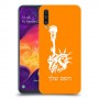 פסל החירות כיסוי מגן קשיח בעיצוב אישי עם השם שלך ל Samsung Galaxy A50 יחידה אחת סקרין מובייל