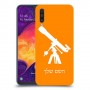 טלסקופ כיסוי מגן קשיח בעיצוב אישי עם השם שלך ל Samsung Galaxy A50 יחידה אחת סקרין מובייל