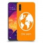 עולם כיסוי מגן קשיח בעיצוב אישי עם השם שלך ל Samsung Galaxy A50 יחידה אחת סקרין מובייל