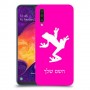 צפרדע טרופית כיסוי מגן קשיח בעיצוב אישי עם השם שלך ל Samsung Galaxy A50 יחידה אחת סקרין מובייל