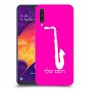סקספון כיסוי מגן קשיח בעיצוב אישי עם השם שלך ל Samsung Galaxy A50 יחידה אחת סקרין מובייל