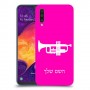 חצוצרה כיסוי מגן קשיח בעיצוב אישי עם השם שלך ל Samsung Galaxy A50 יחידה אחת סקרין מובייל