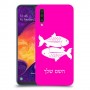 דגים כיסוי מגן קשיח בעיצוב אישי עם השם שלך ל Samsung Galaxy A50 יחידה אחת סקרין מובייל