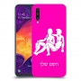 תאומים כיסוי מגן קשיח בעיצוב אישי עם השם שלך ל Samsung Galaxy A50 יחידה אחת סקרין מובייל