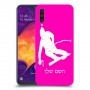 סקִי כיסוי מגן קשיח בעיצוב אישי עם השם שלך ל Samsung Galaxy A50 יחידה אחת סקרין מובייל