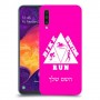 טריאתלון כיסוי מגן קשיח בעיצוב אישי עם השם שלך ל Samsung Galaxy A50 יחידה אחת סקרין מובייל