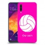 כדורעף - כדור כיסוי מגן קשיח בעיצוב אישי עם השם שלך ל Samsung Galaxy A50 יחידה אחת סקרין מובייל