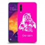 סנטה קלאוס כיסוי מגן קשיח בעיצוב אישי עם השם שלך ל Samsung Galaxy A50 יחידה אחת סקרין מובייל
