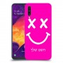 סמיילי כיסוי מגן קשיח בעיצוב אישי עם השם שלך ל Samsung Galaxy A50 יחידה אחת סקרין מובייל