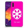 שלג כיסוי מגן קשיח בעיצוב אישי עם השם שלך ל Samsung Galaxy A50 יחידה אחת סקרין מובייל