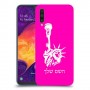 פסל החירות כיסוי מגן קשיח בעיצוב אישי עם השם שלך ל Samsung Galaxy A50 יחידה אחת סקרין מובייל