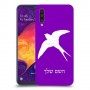 ציפור לבלוע כיסוי מגן קשיח בעיצוב אישי עם השם שלך ל Samsung Galaxy A50 יחידה אחת סקרין מובייל