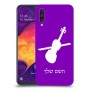 כינור כיסוי מגן קשיח בעיצוב אישי עם השם שלך ל Samsung Galaxy A50 יחידה אחת סקרין מובייל
