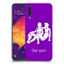 תאומים כיסוי מגן קשיח בעיצוב אישי עם השם שלך ל Samsung Galaxy A50 יחידה אחת סקרין מובייל